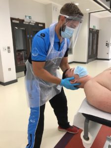 Sports Therapy Covid-19 PPE